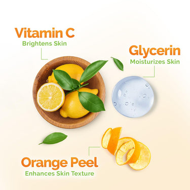 Mamaearth Vitamin C Moisturizing Body Wash with Vitamin C & Refreshing Lemon Scent for Skin Illumination- 275ml | Deeply Cleanses | Intensely Moisturizes | Long-Lasting Fragrance | Radiant Glow | All Skin Types (Pack of 3)